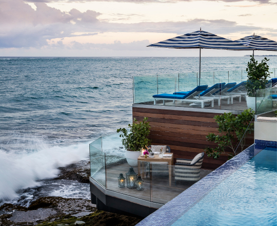 Vanderbilt Private Dining Pool Deck